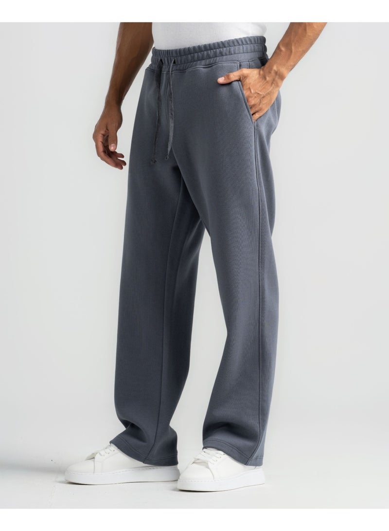 Dott Men’s Cotton Wide Leg Sweatpants - Image 2